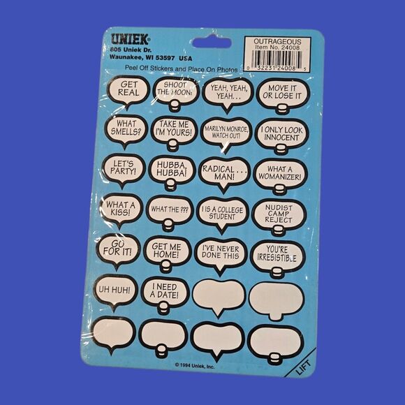 Retro Prismatic Giant Sandylion Stickers Mrs. Grossmans Funny Faces Hambly Stars - Picture 7 of 11